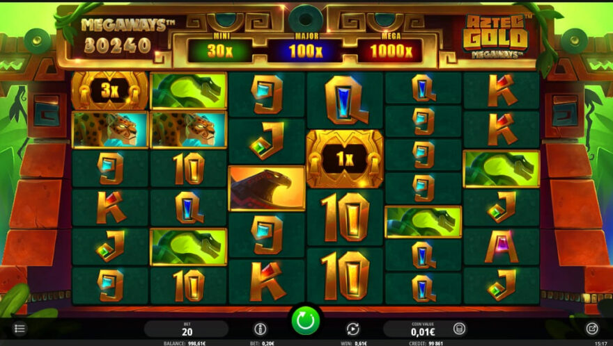 Play Aztec Gold Megaways