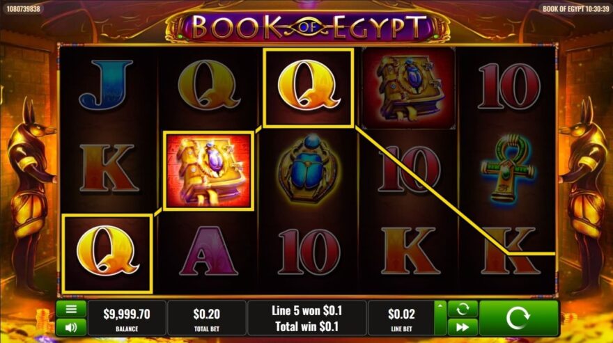 Book Of Egypt demo