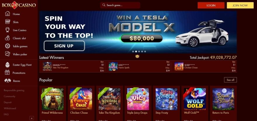 Box24 casino online