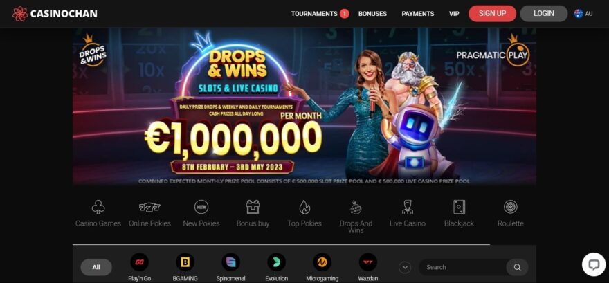 Casinochan casino online