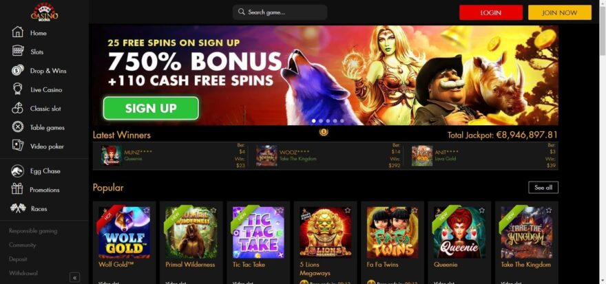 Moons casino online