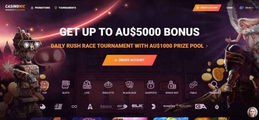 Casinonic casino online