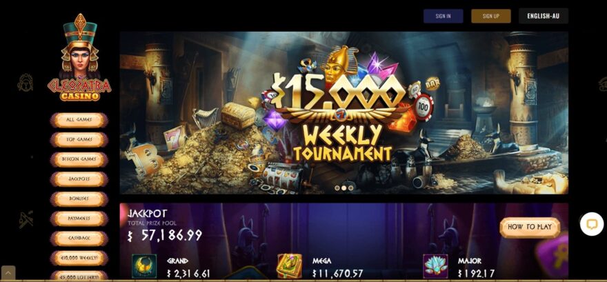 Cleopatra casino online