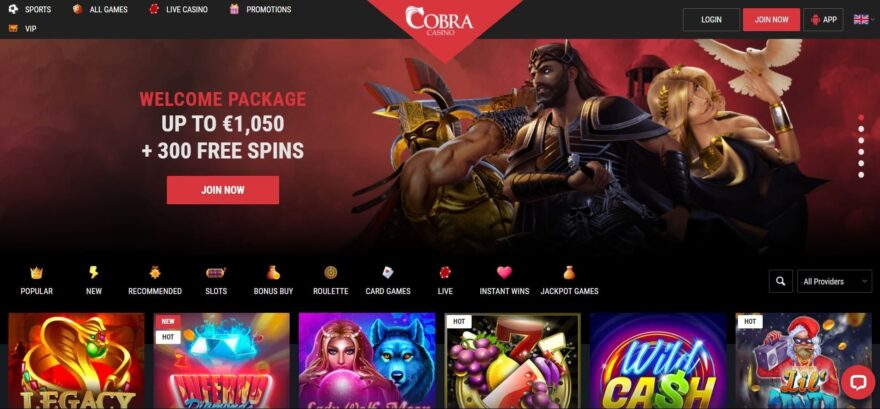 Cobra casino online