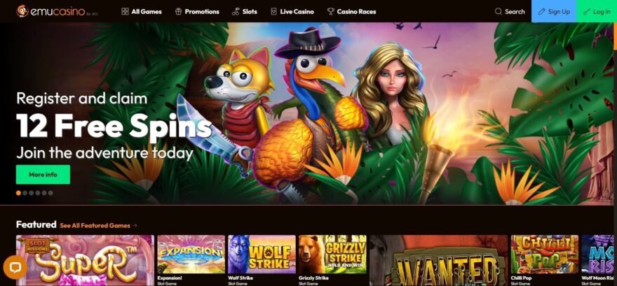 Emu casino online