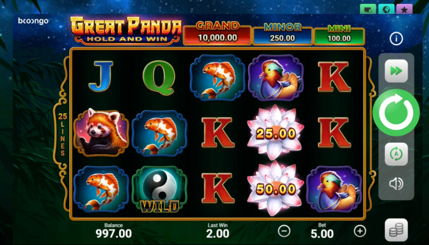 Great Panda: Hold and Win demo