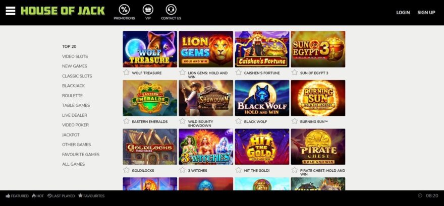 House Of Jack casino slots
