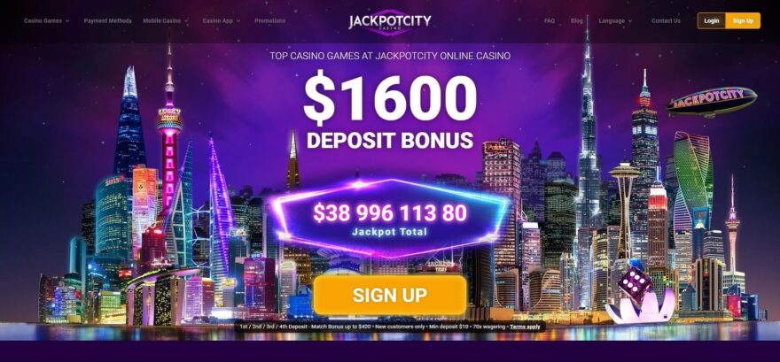 Jackpot City casino online