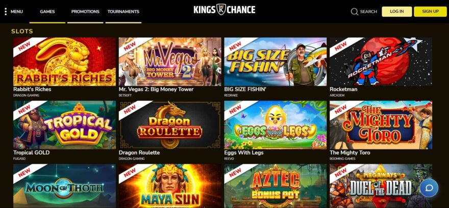 Kings Chance casino slots