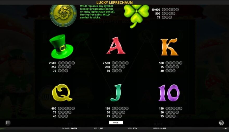 Play Lucky Leprechaun