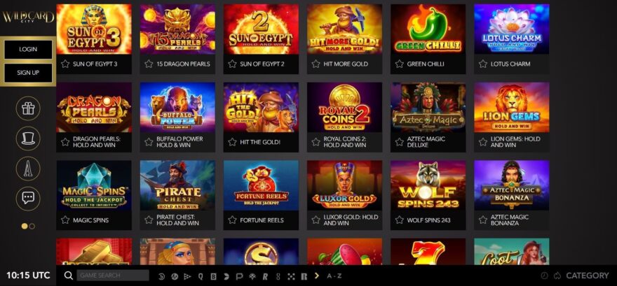 Wild Card City casino slots