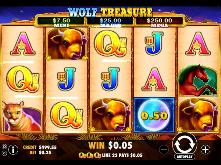 Wolf Treasure online