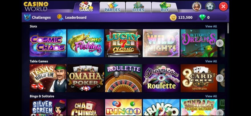 World casino online