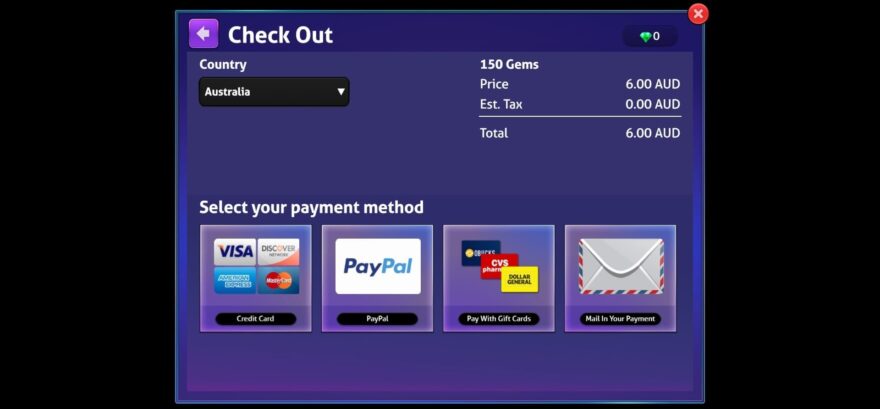 World casino payment systems